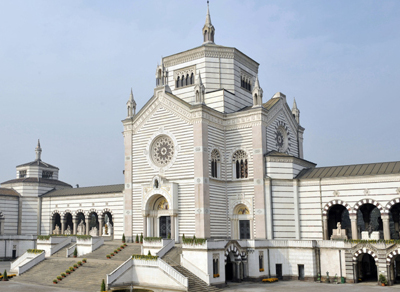 Il Famedio del cimitero Monumentale di Milano