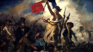 "La libertà che guida il popolo" di Delacroix, 1830 "La libertà che guida il popolo" di Delacroix, 1830
